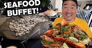 #1 BEST SEAFOOD BUFFET in LOS ANGELES! Lobsters and Prime Rib!