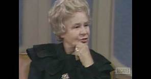 Shirley Booth--1971 TV Interview, "Hazel," "Harvey"