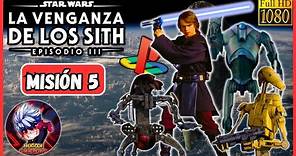 Star Wars III: La Venganza De Los Sith | Misión 5: Todavía No Ha Terminado | Ps2 Gameplay Español HD