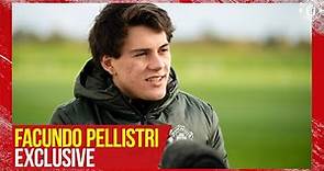 Facundo Pellistri Exclusive "It's a dream for me to be part of this club" | Manchester United