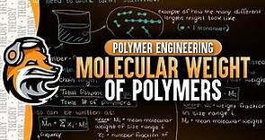 Molecular Weight Of Polymers | Number-Average & Weight-Average Molecular Weight