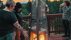 This is an outdoor heater that runs... - Wood Pellet Products