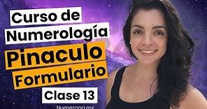 ¿CÓMO CALCULAR el PINACULO de una persona? 🌌 Curso de NUMEROLOGÍA