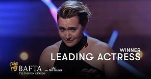 Kate Winslet accepts the Leading Actress award with her "just in case" speech | BAFTA TV Awards 2023