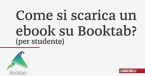 Booktab - Come si scarica un libro? (studente)