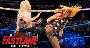 FULL MATCH - Becky Lynch & Naomi vs. Natalya & Carmella: WWE Fastlane 2018