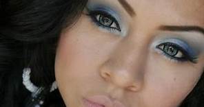 Tutorial De Maquillaje: Ahumado Azul Sencillo Para Ojos - JuanCarlos960