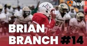 Brian Branch | Sandy Creek Football | Ultimate Junior Highlights