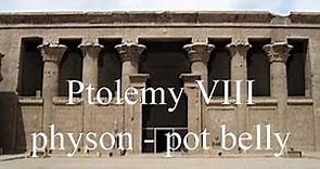 Ptolemy VIII - Physon - pot belly - Pharaoh of Egypt, North Africa