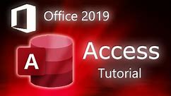 Microsoft Access - Tutorial for Beginners [ COMPLETE ]