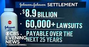 Johnson & Johnson proposes $8.9 billion settlement over talcum baby powder lawsuits