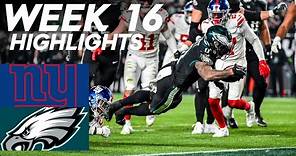 Giants vs Eagles | 2023 Week 16 Highlights