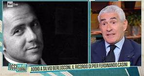 Addio a Silvio Berlusconi, il ricordo di Pier Ferdinando Casini - Oggi è un altro giorno 12/06/2023