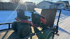 Craftsman $50 riding lawn mower with an unexpected surprise under the hood