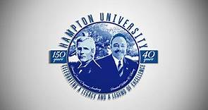 Hampton University to Mark 150 Years Since Founding, 40th Anni...