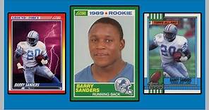 Top 20 Most Valuable Barry Sanders Football Cards From 1989-1990! (PSA graded)