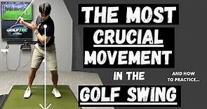 MOST IMPORTANT MOVEMENT IN THE GOLF SWING (how to practice it..)