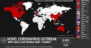 [LIVE ENDED] WUHAN Novel Coronavirus WORLD MAP/COUNT