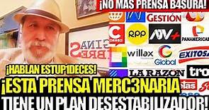 ROBERTO ALVARADO RUBIÑOS LE CANTÓ SUS VERDADES A LA PRENSA: “SON SICARI0S Y DELINCUENTES”