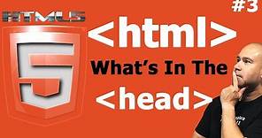 HTML Head Tag - Whats in the Head - Tutorial for Beginners