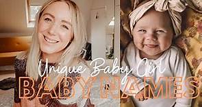 The Most Gorgeous, Unique Baby Girl Names You'll Love & My Viewers Picks | SJ STRUM
