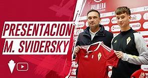 🔴 DIRECTO | Presentación de Martin Svidersky como nuevo jugador del Real Murcia C.F.