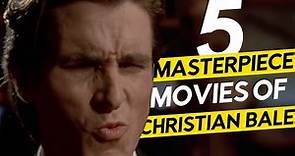 Top 5 Masterpiece Movies of Christian Bale | hindi/English | Highest Rated