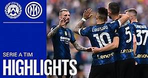 UDINESE 1-2 INTER | HIGHLIGHTS | SERIE A 21/22 ⚫🔵