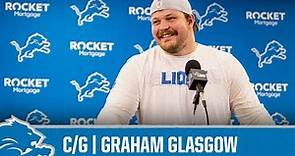 Graham Glasgow on building chemistry on offensive line | Detroit Lions Sound Bites