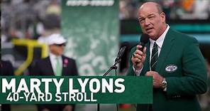 Marty Lyons: Get To Know The Jets Legend Even More | 40-Yard Stroll | New York Jets