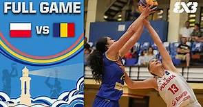 Poland v Romania | Women | Full Ticket Game | FIBA 3x3 Europe Cup Romania Qualifier 2022