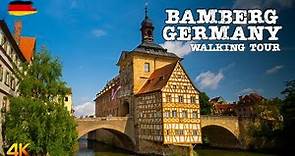 Bamberg, Germany - Walking Tour 4K - The Must-See City in Germany