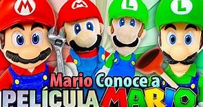 ¡Mario Conoce a la Pelicula Mario! - CMB en Español