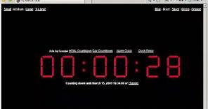 Countdown Timer - Countdown.OnlineClock.net