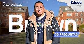 "Somos la IVY LEAGUE MÁS FELIZ" 🇺🇸 — Brown University #30PreguntasEduca