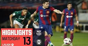 Resumen de FC Barcelona vs Deportivo Alavés (2-1)