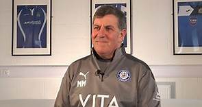 Mark McGhee First Interview For Stockport County
