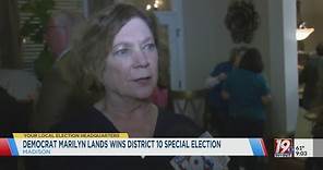 Democrat Marilyn Lands speaks with News 19 after announcing election victory | March 26, 2024 | News