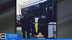 Witnesses: Man arrested in connection to Dallas Amber Alert tried to stab himself on bus