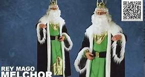 Disfraces de Reyes Magos y sus pajes. Para cabalgatas de Reyes.
