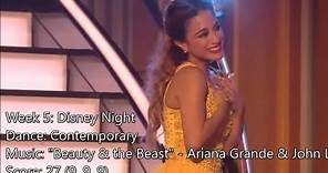 💃 Ally Brooke - All Dancing With The Stars Performances [Reupload]
