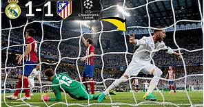 FINAL CHAMPIONS LEAGUE (2016) REAL MADRID 1 (5) -1 (3) Atlético de Madrid 🏆 La UNDÉCIMA