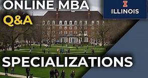 UIUC Online MBA Q&A: What Specializations Are Offered?