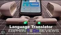 Speak 36 Languages! Wearable Language Translator Device WT2