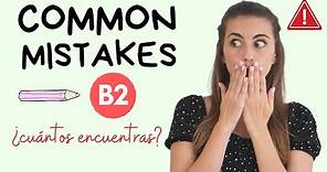 Errores comunes B2-C1 English ✏️ Grammar and Vocabulary