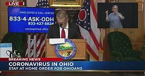 Ohio Department of Health issues Stay at Home order for all Ohio
