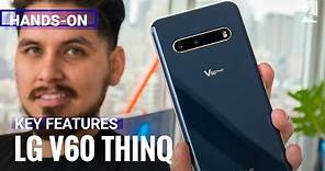 LG V60 Thinq 5G hands-on and key features - new design, a Dual Screen, and 8K video