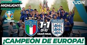 Highlights | Italia 1(3)-(2)1 Inglaterra | UEFA Euro 2020 | Final | TUDN