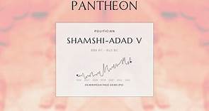 Shamshi-Adad V Biography - King of Assyria