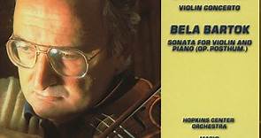 Alberto Ginastera, Bela Bartok, Hopkins Center Orchestra, Mario di Bonaventura, Salvatore Accardo - Violin Concerto / Sonata For Violin And Piano (Op. Posthum.)